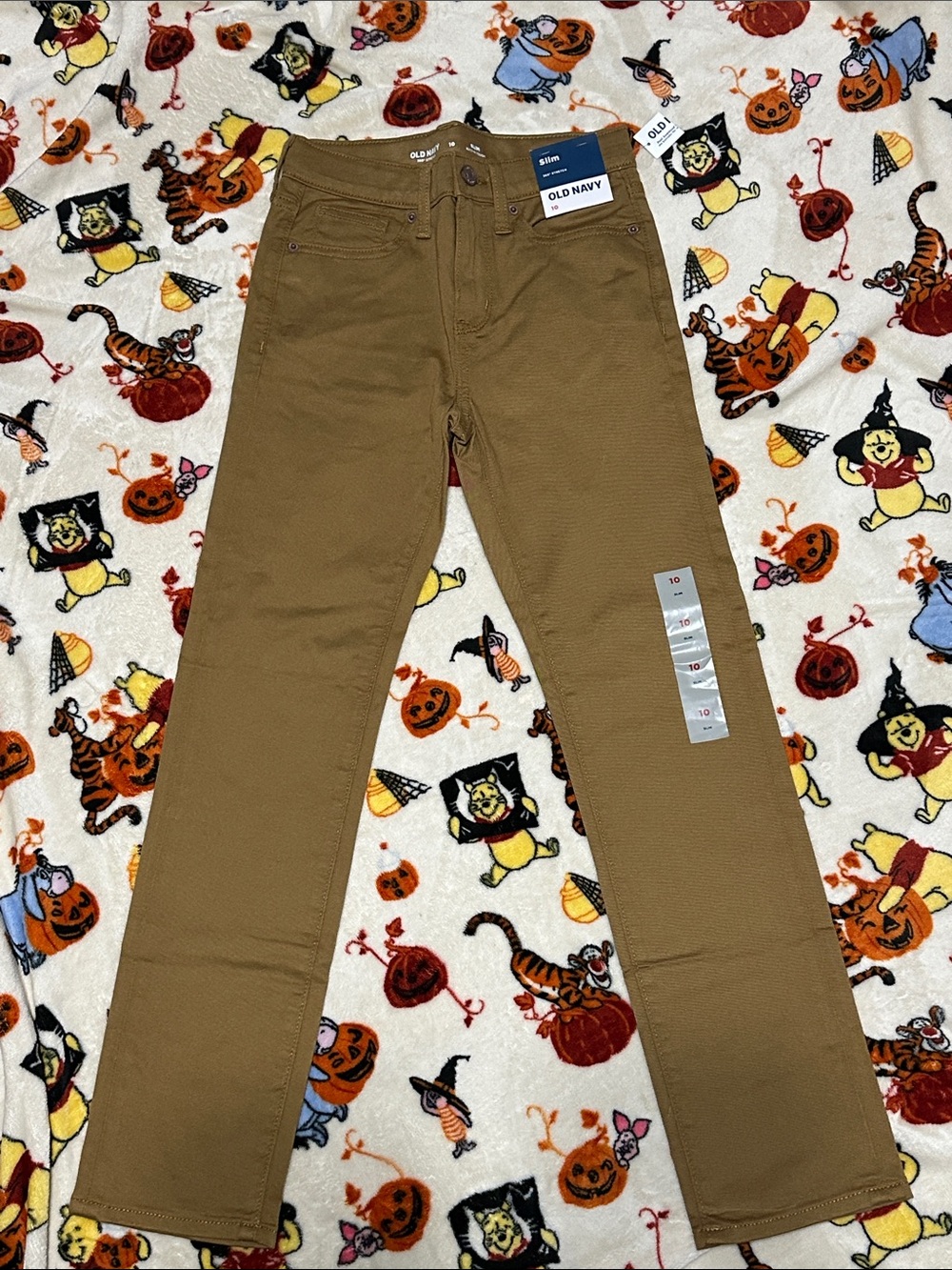 Old Navy Kids Brown Slim Straight Jeans
